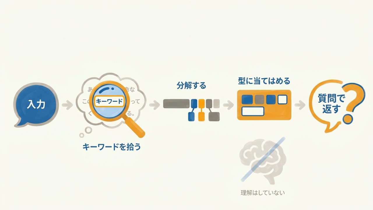 ELIZAの仕組み