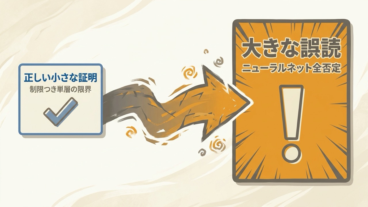 正しい証明と誤読