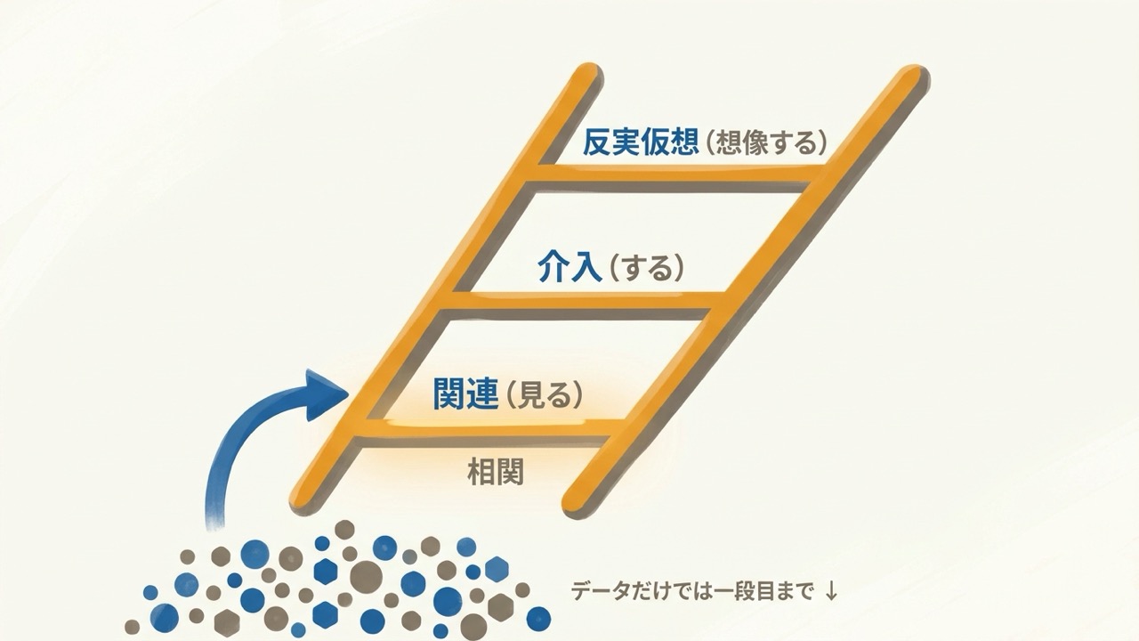 因果のはしご三段