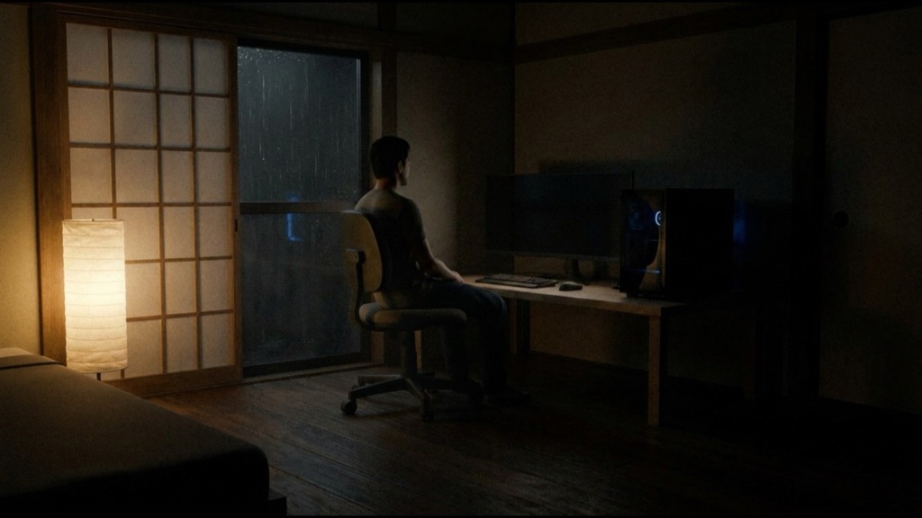 第四十一話 覗く 場面1
